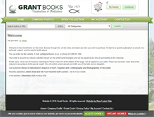 Tablet Screenshot of grantbooks.co.uk